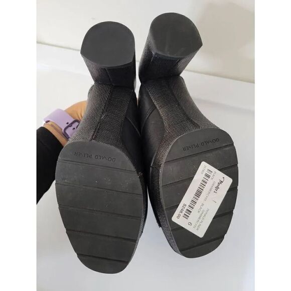 Donald Pliner Gramercy Black 6 NWT $248 - Picture 5 of 9